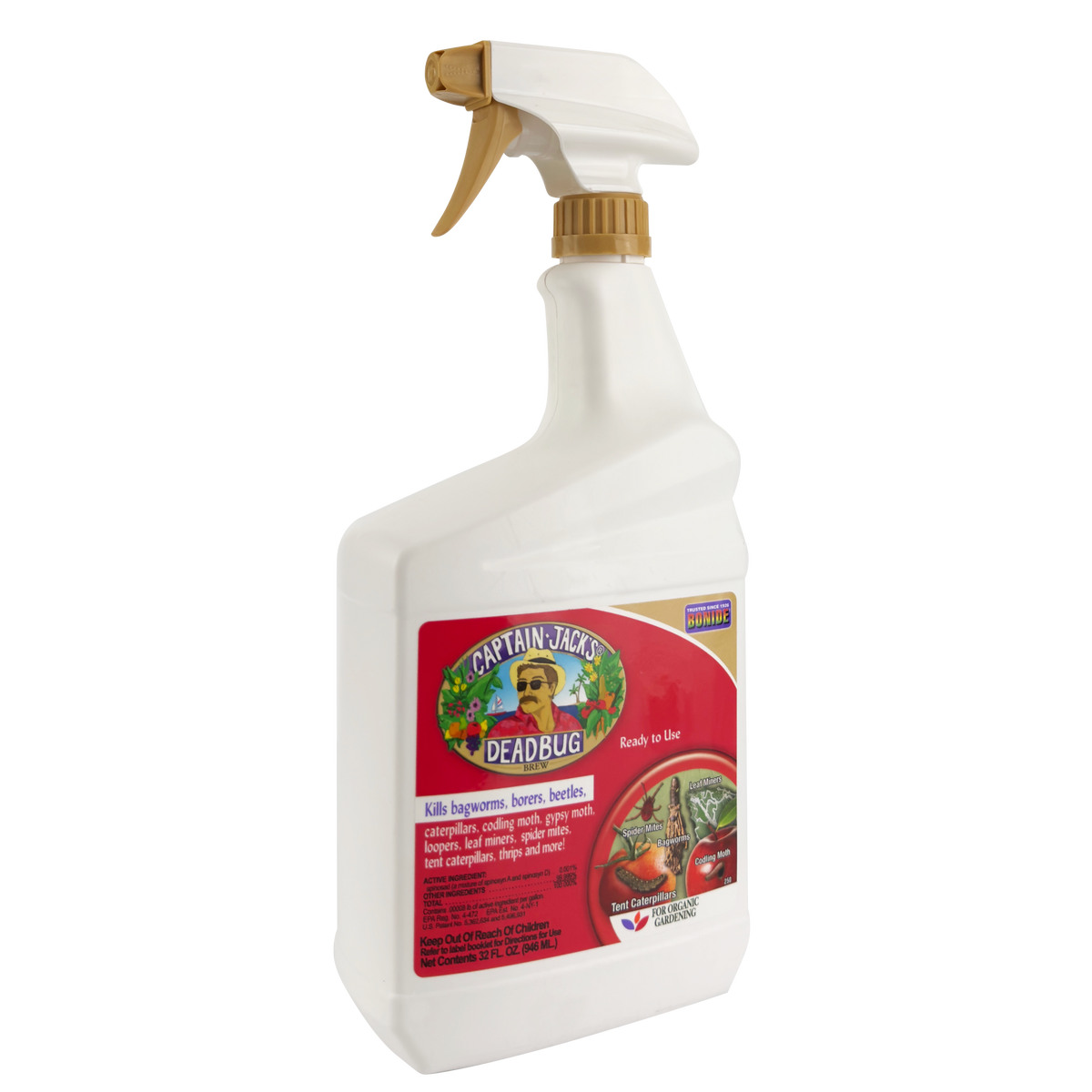 BONIDE Captain Jack's Deadbug Brew - Ready-to-Use Spray