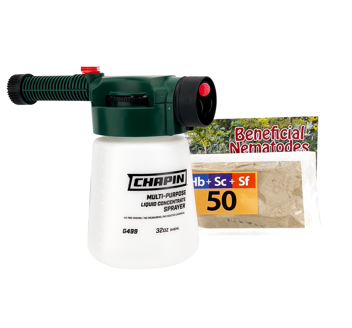 garden hose pesticide sprayer Large Soil Pest Garden Pack