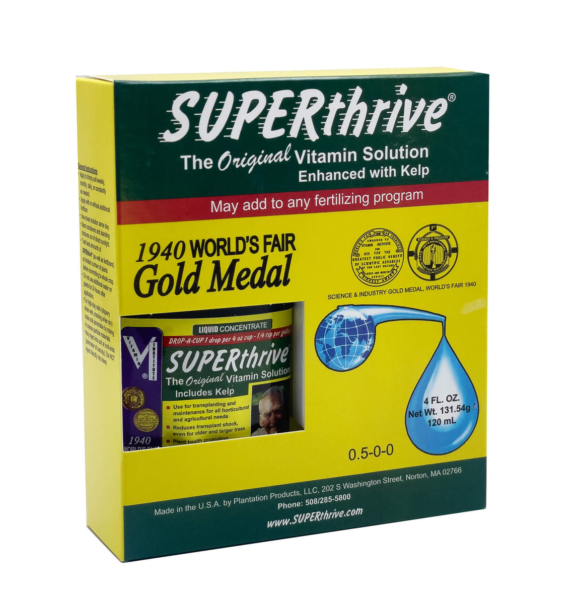 SUPERthrive Vitamin Solution Enhanced with Kelp 4fl oz NaturesGoodGuys