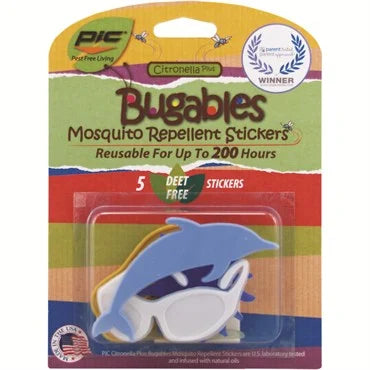 PIC Bugables Mosquito Repellent Stickers – NaturesGoodGuys