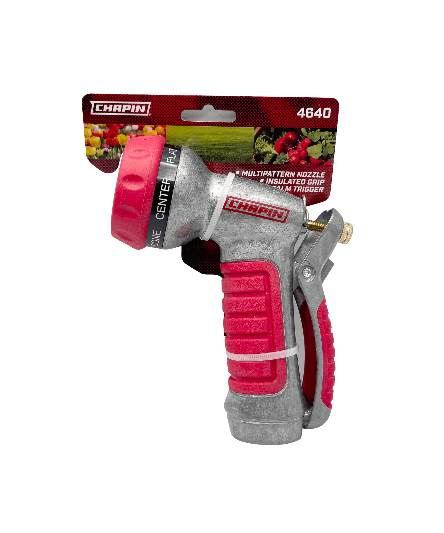 metal garden hose spray nozzle Chapin 4640 7-Way Hose Nozzle – NaturesGoodGuys