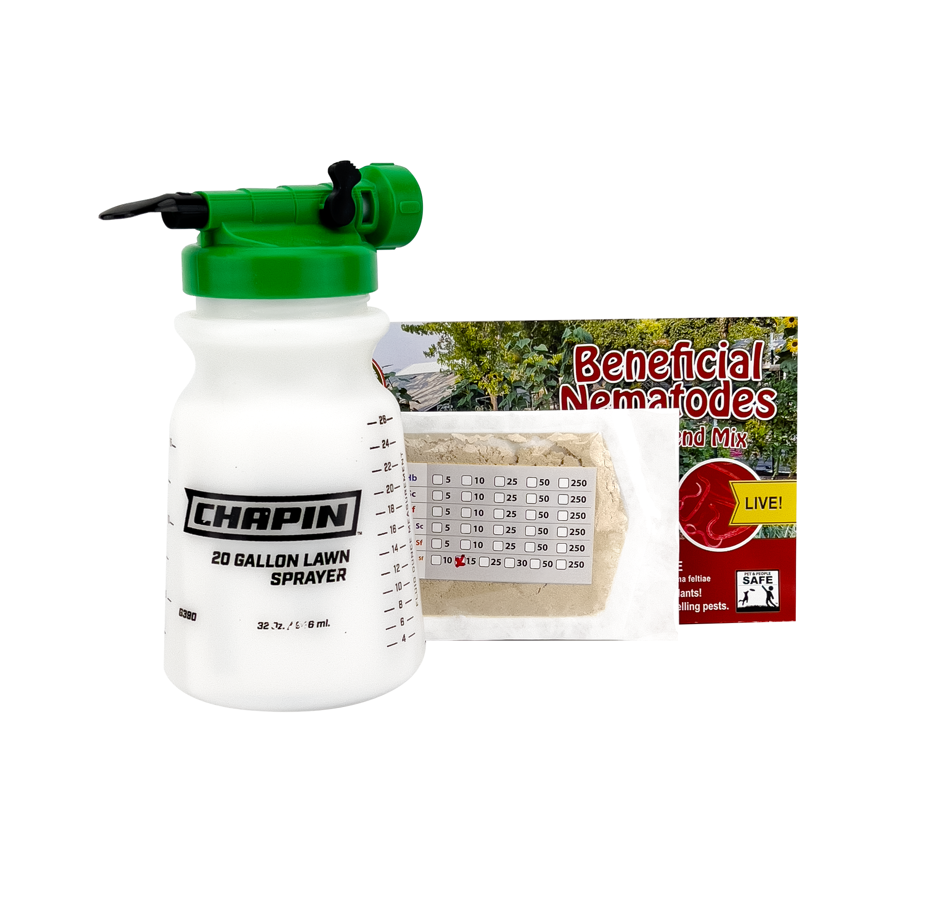 mantis garden sprayer Medium Soil Pest Garden Pack