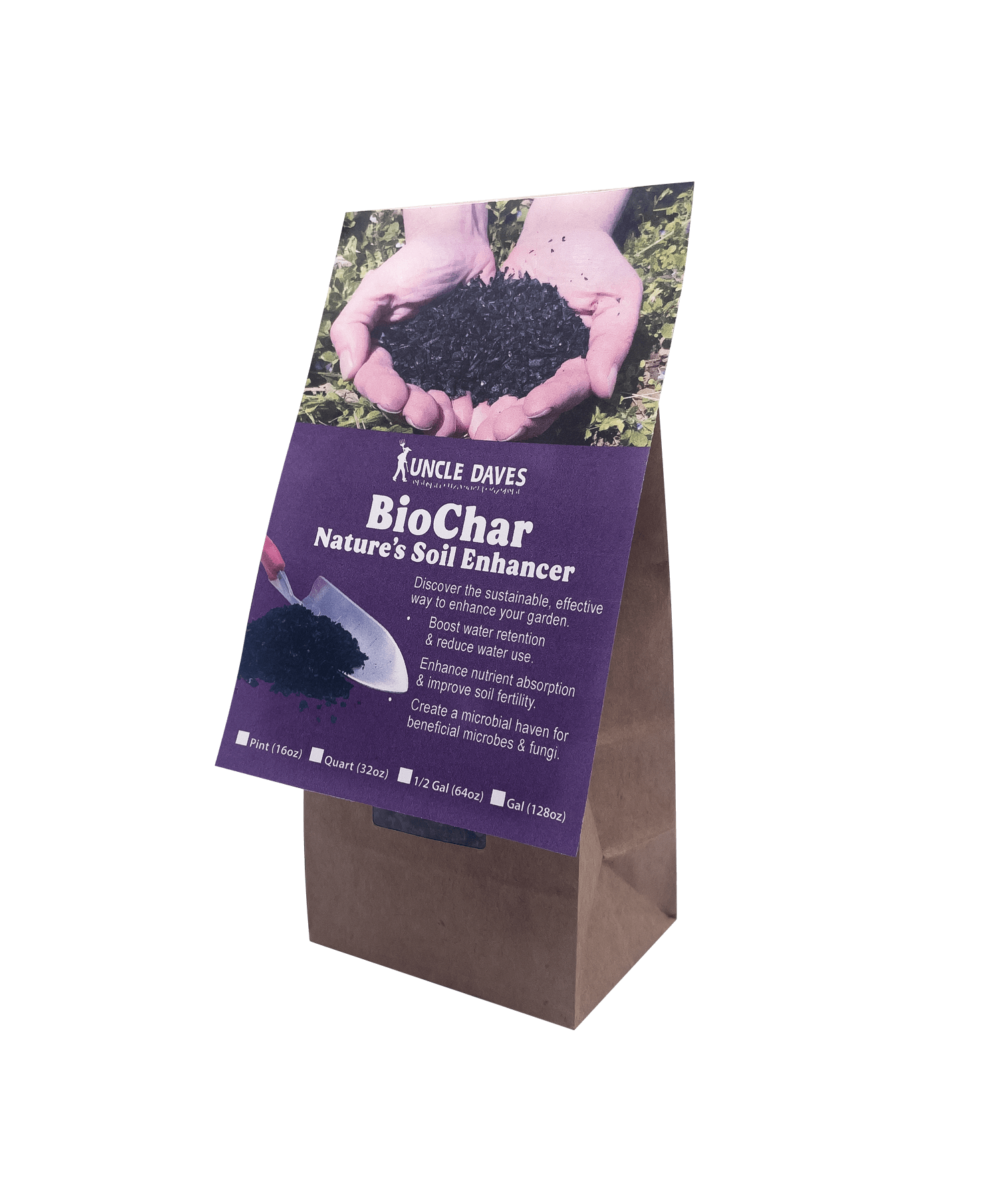 Uncle Dave’s BioChar - Nature’s Soil Enhancer – NaturesGoodGuys