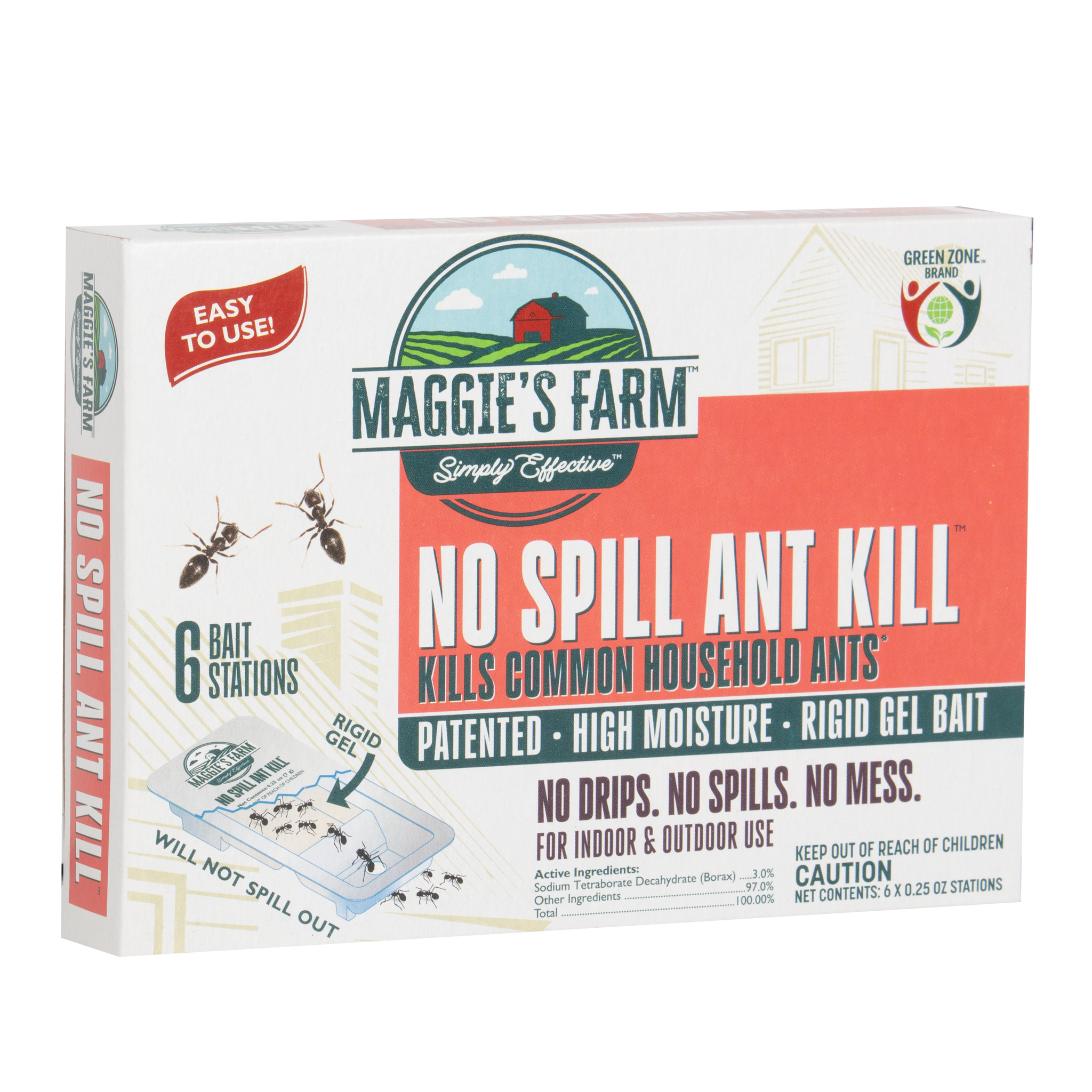 Maggie Maggie's Farm No Spill Ant Kill Bait Stations – NaturesGoodGuys