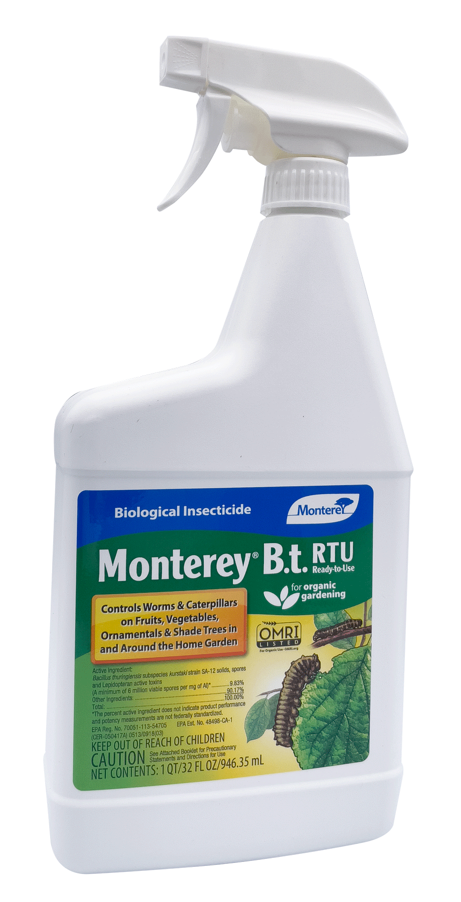 monterey garden insect spray instructions Monterey B.t. RTU 32-fl. oz. Spray – NaturesGoodGuys