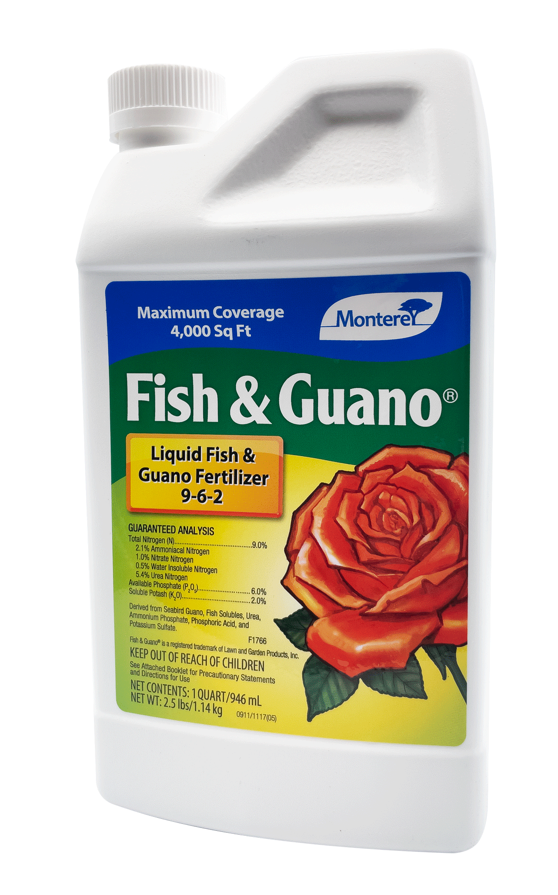 liquid fish organic fertilizer Monterey Fish & Guano Liquid Fertilizer