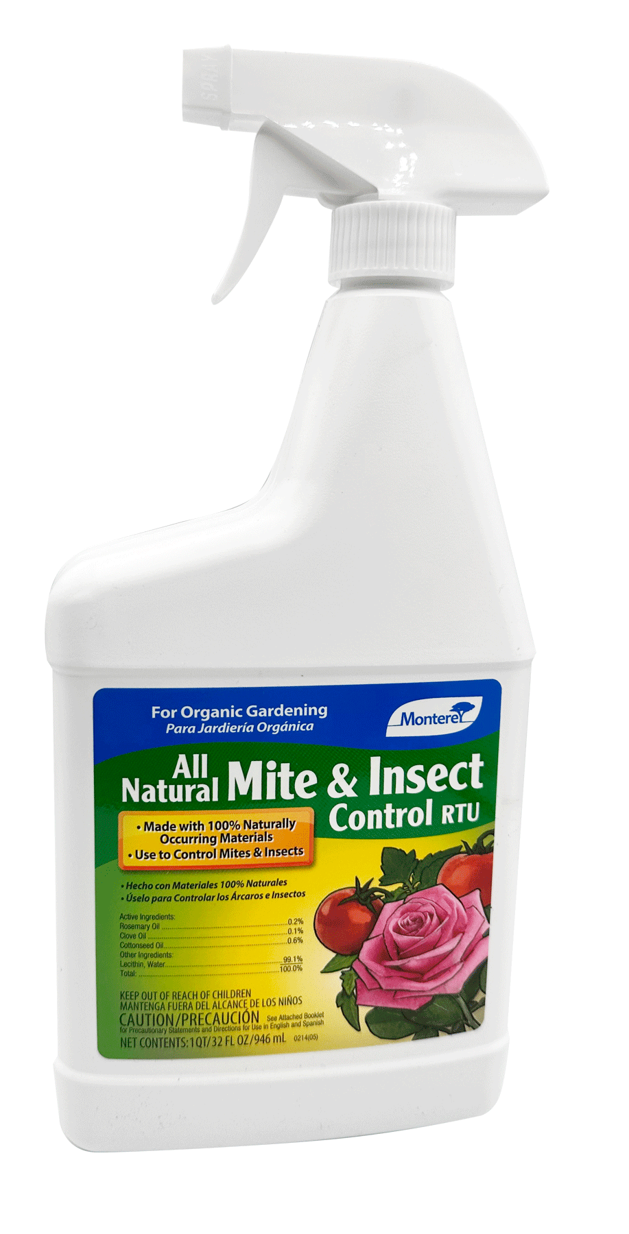 natural garden spray Monterey Mite & Insect Control RTU 32-fl. oz. Spray – NaturesGoodGuys