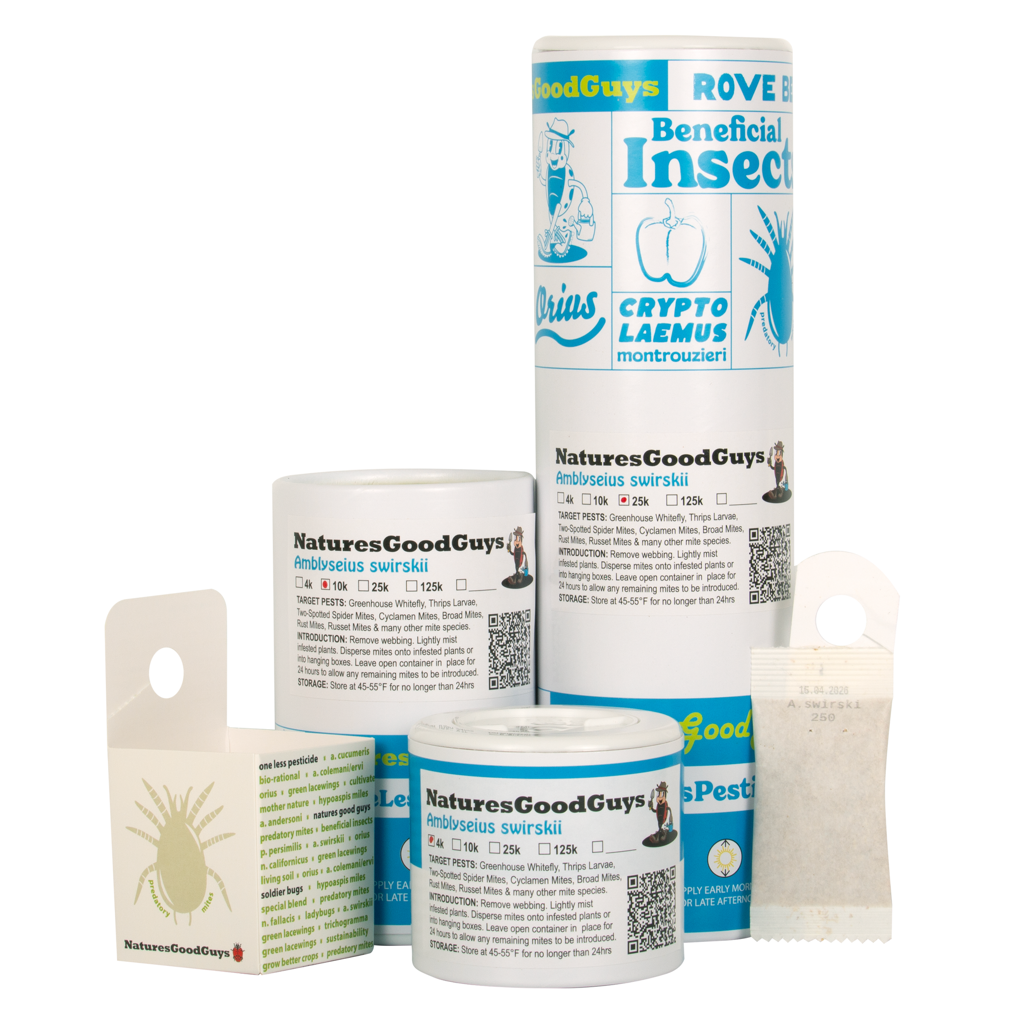 Amblyseius swirskii - Spider Mite, Thrips, & Whitefly Control