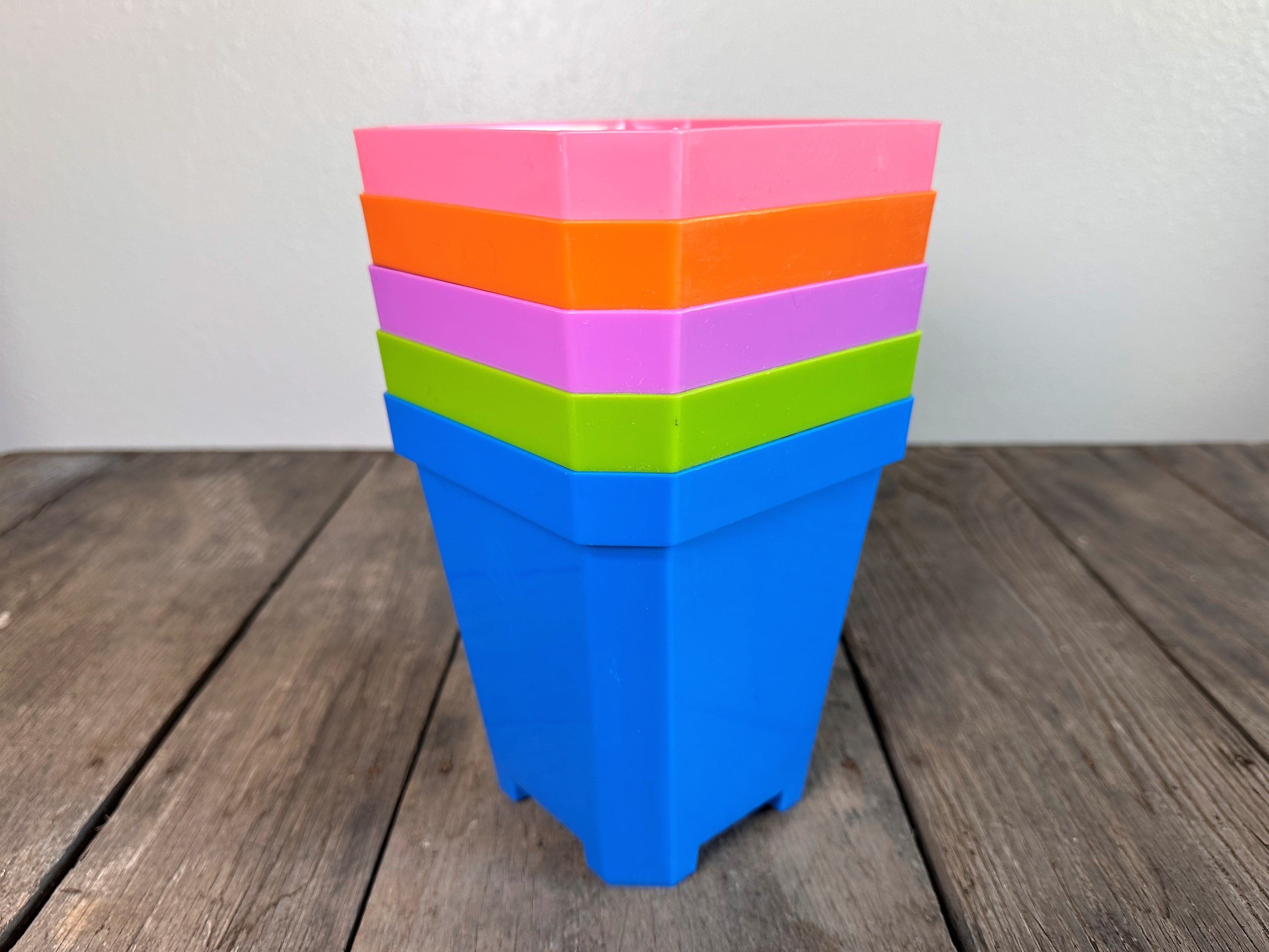 plastic planting pots wholesale Heavy Duty 5 Inch Pots – NaturesGoodGuys