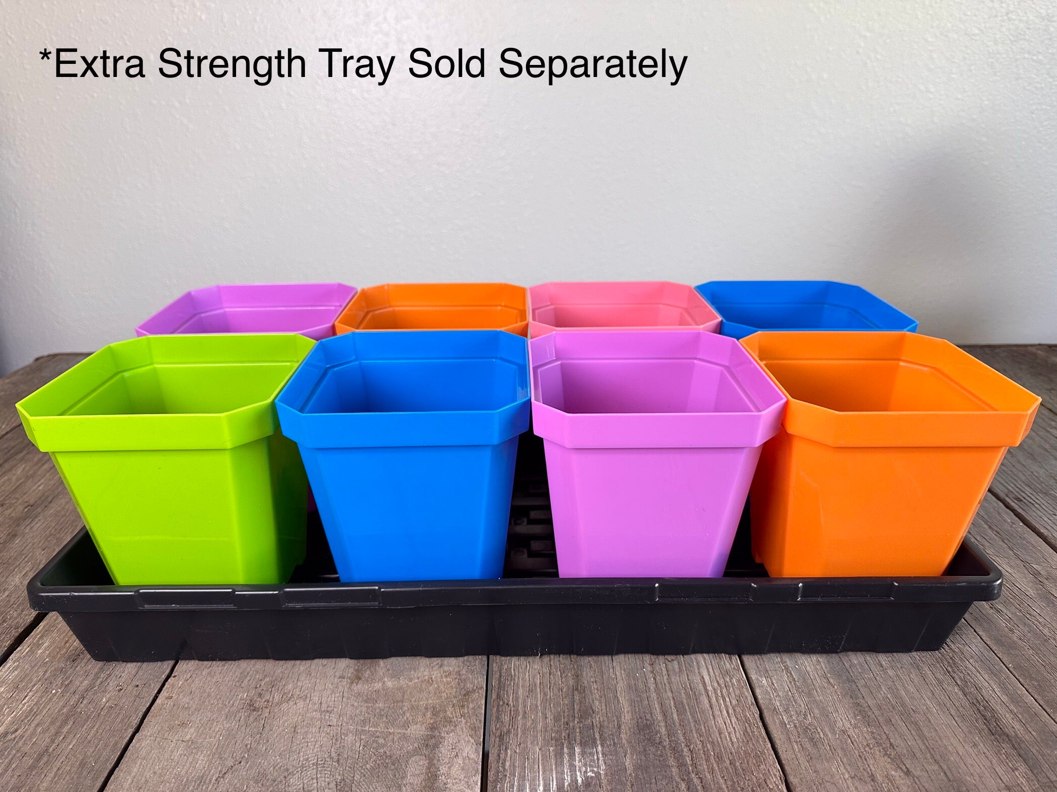 5 inch plastic plant pots Heavy Duty 5 Inch Pots
