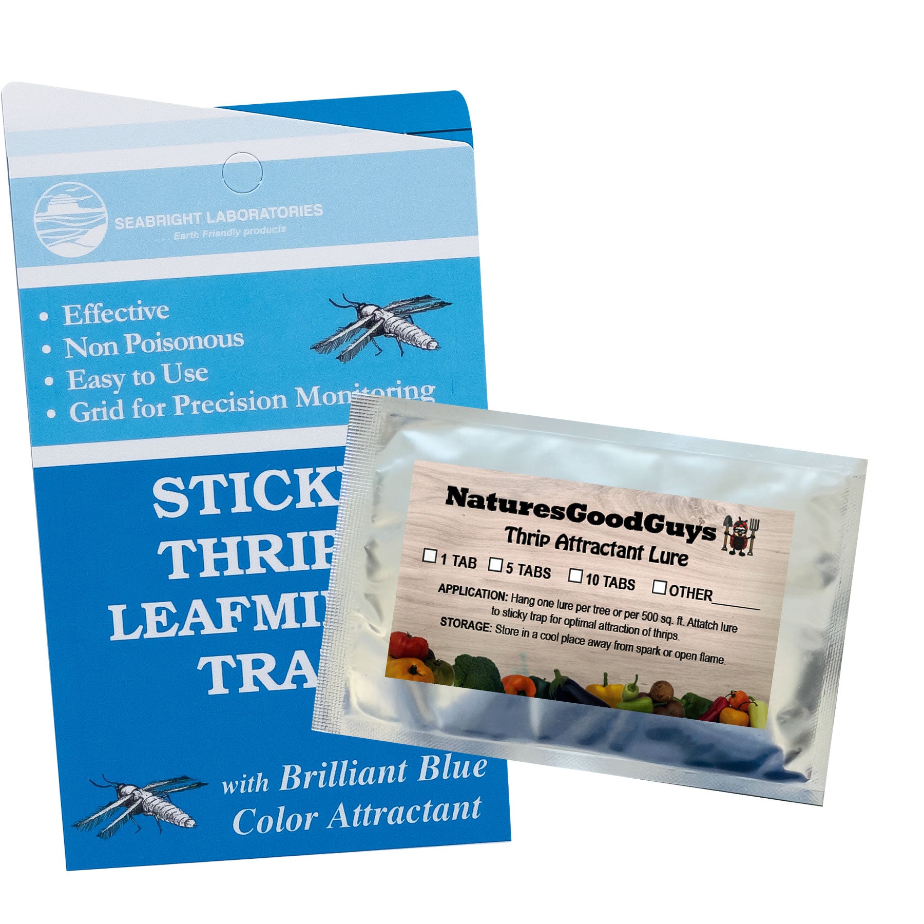 Seabright Thrip & Leafminer Sticky Trap – NaturesGoodGuys