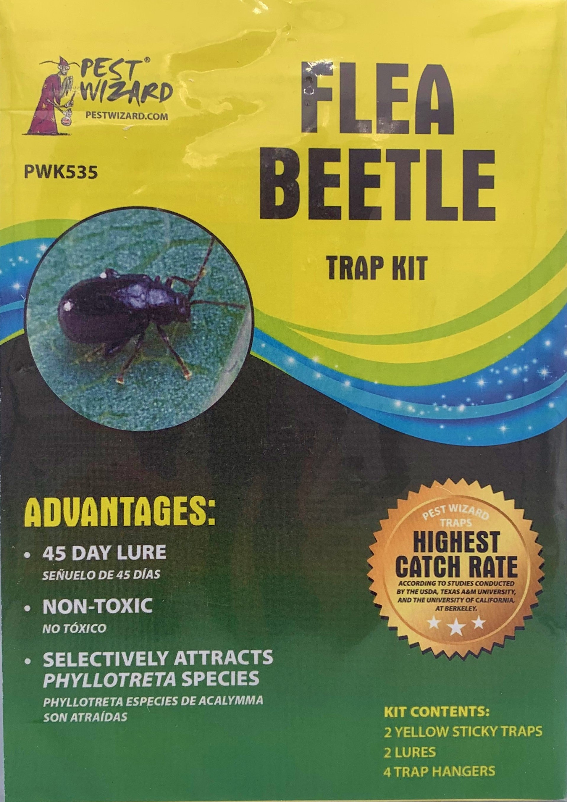 Pest Wizard Houseplant Pest Trap Kit