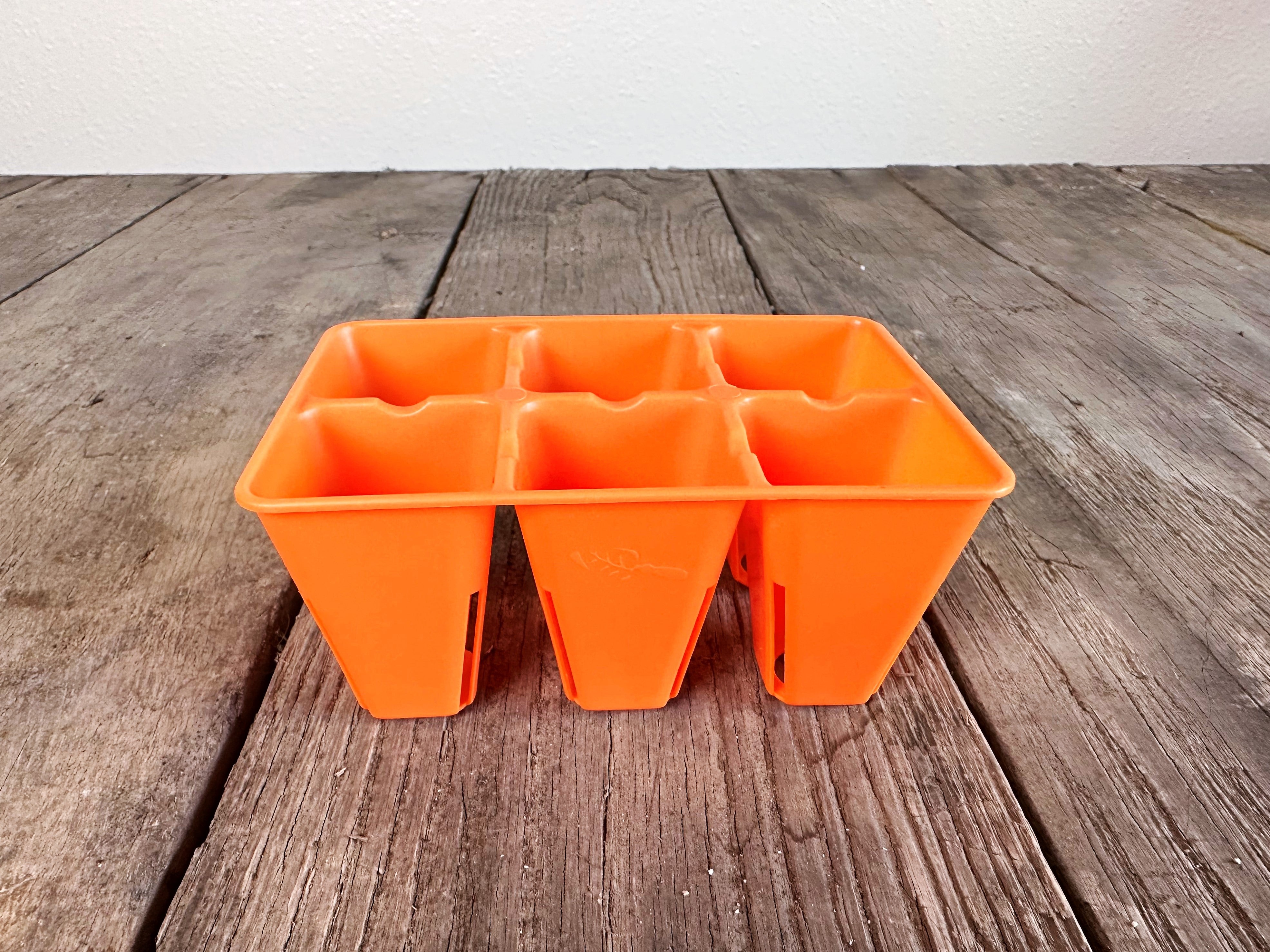 plastic plant plug trays Heavy Duty 6 Cell Plug Tray